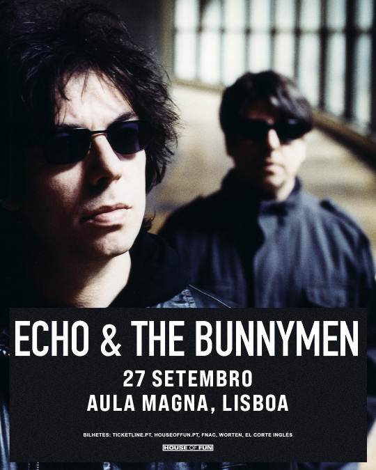Cartaz: Echo & The Bunnymen