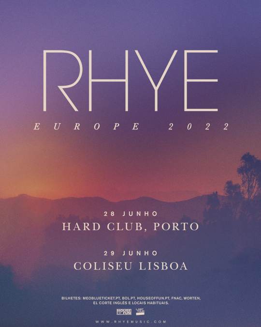 Cartaz: Rhye