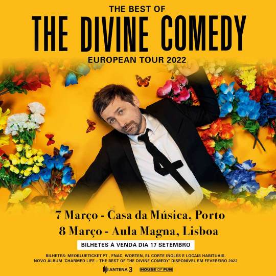 Cartaz: The Divine Comedy De Regresso A Portugal